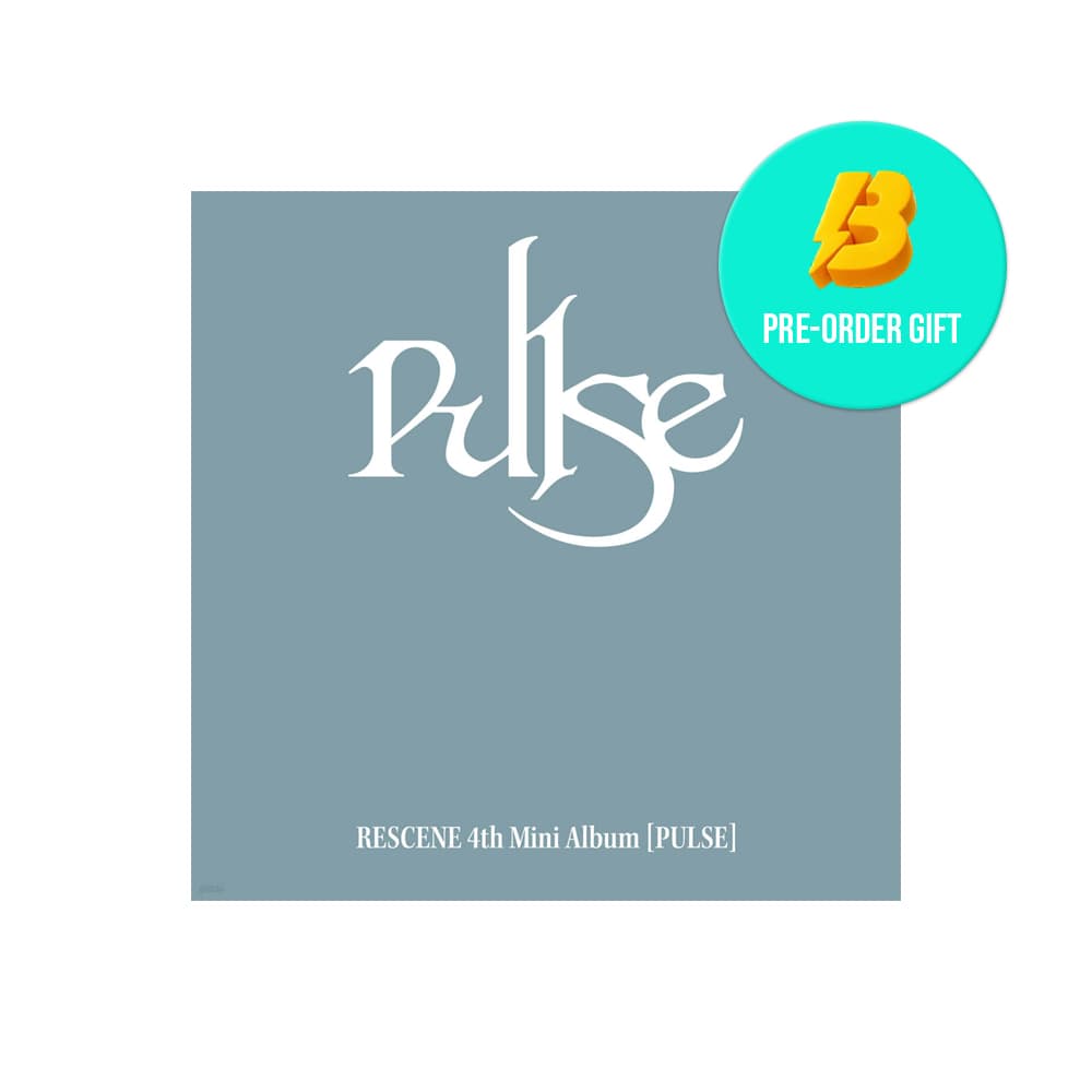 RESCENE ALBUM B-MART GIFT RESCENE - 4th Mini Album [ PULSE ] Limited ver.