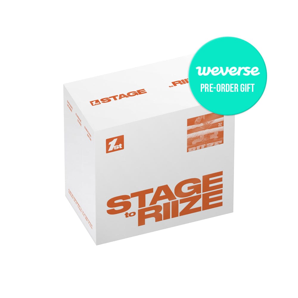 RIIZE DVD / BLU-RAY WEVERSE POB RIIZE - 1st STAGE to RIIZE Digital Code