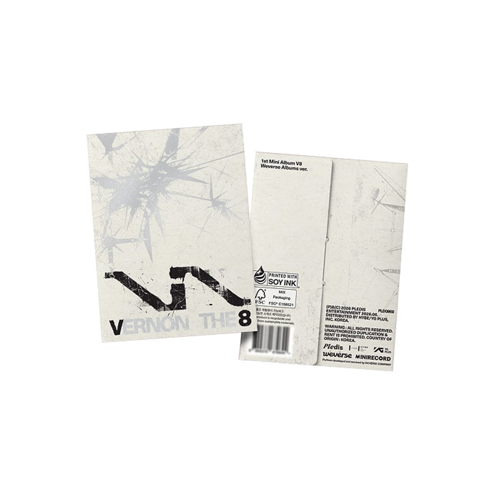 SEVENTEEN ALBUM NO POB V8 SEVENTEEN - 1st Mini Album V8 (WEVERSE ALBUMS VER.)