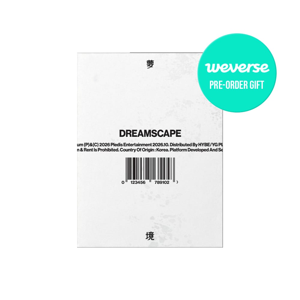 SEVENTEEN ALBUM WEVERSE SEVENTEEN JxJ - 1st Mini Album DREAMSCAPE ( Weverse Albums ver. )