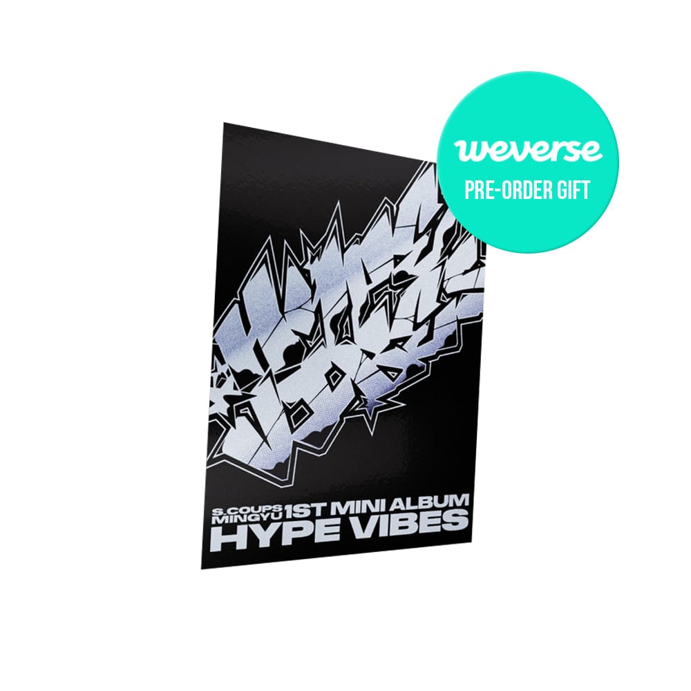 SEVENTEEN ALBUM WEVERSE SEVENTEEN SCOUPS X MINGYU -  1st Mini Album HYPE VIBES (Weverse Albums ver.)