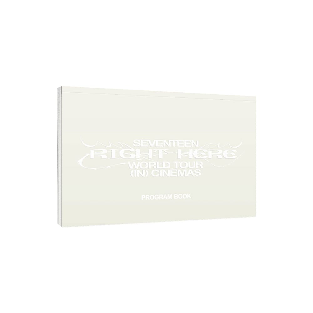 Seventeen DVD / BLU-RAY SEVENTEEN - SEVENTEEN [RIGHT HERE] WORLD TOUR IN CINEMAS' PROGRAM BOOK