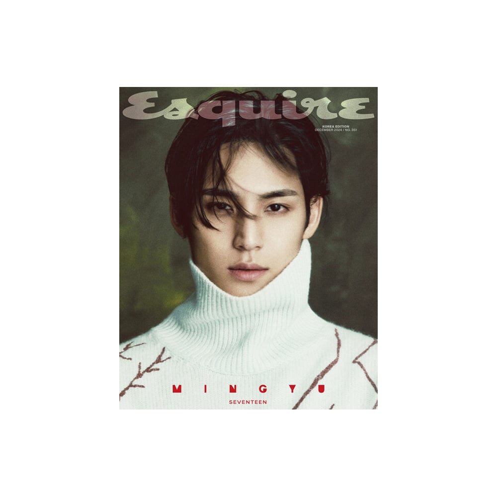 SEVENTEEN Magazine A ver Seventeen MINGYU - ESQUIRE Korea Magazine (Dec 2024)