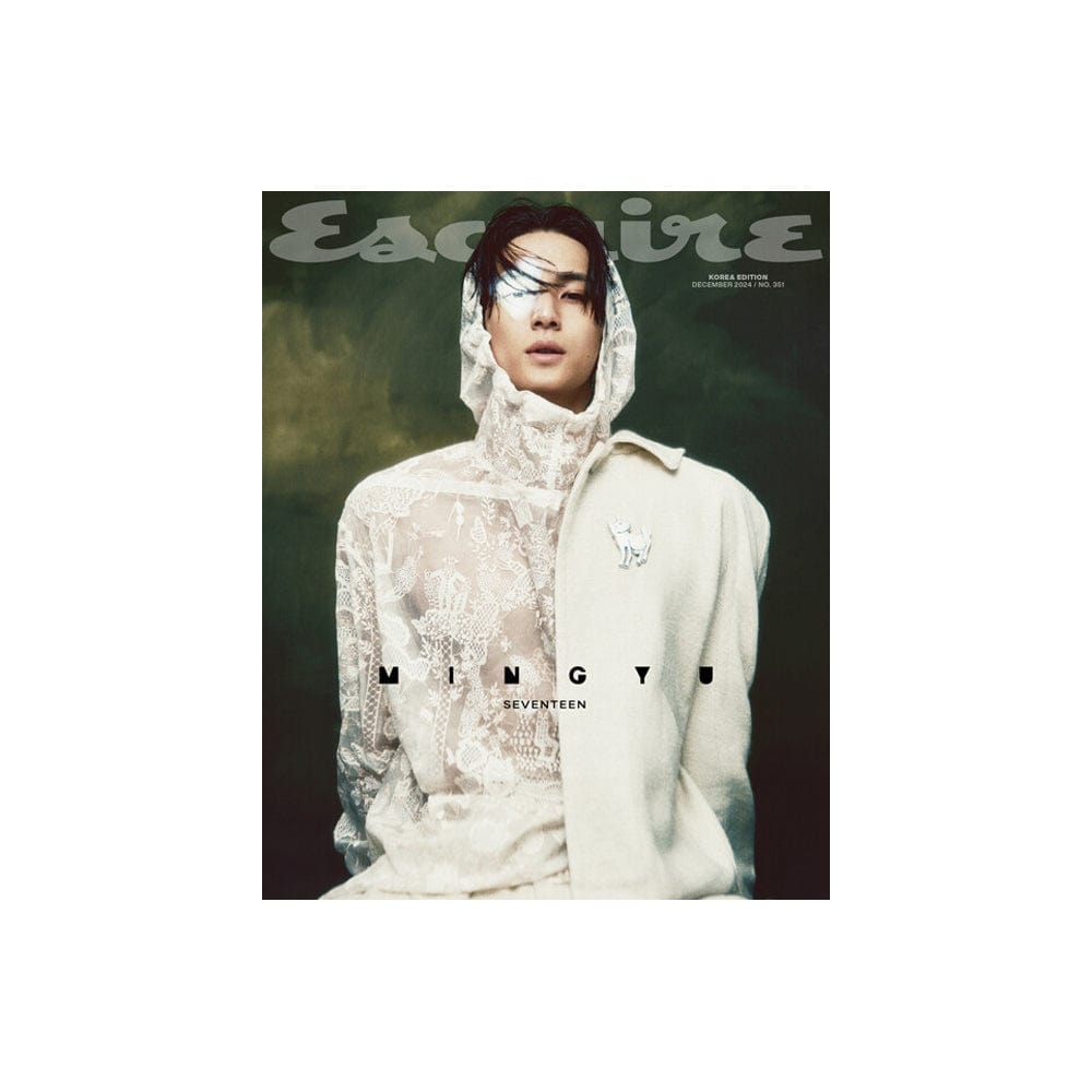 SEVENTEEN Magazine C ver Seventeen MINGYU - ESQUIRE Korea Magazine (Dec 2024)