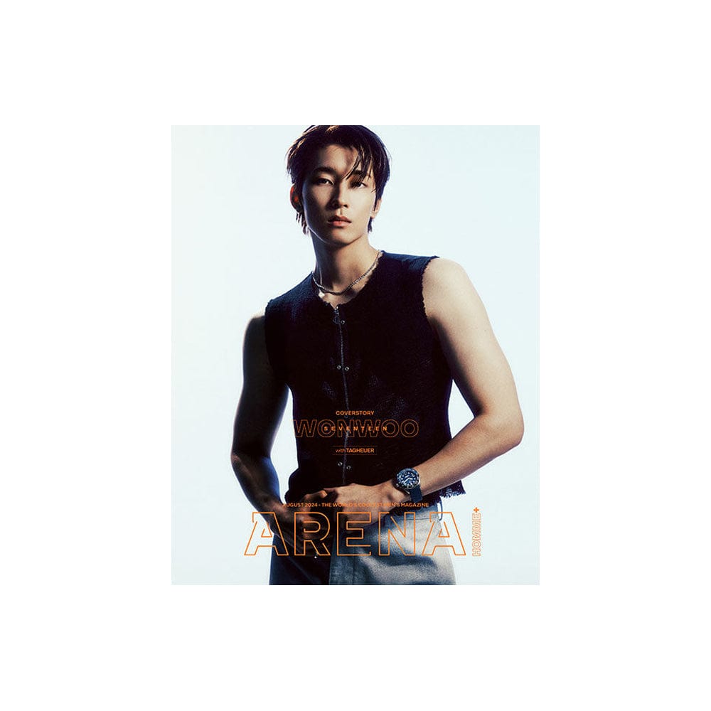 SEVENTEEN Magazine SEVENTEEN - Arena Homme Magazine Cover WONWOO (August 2024) A