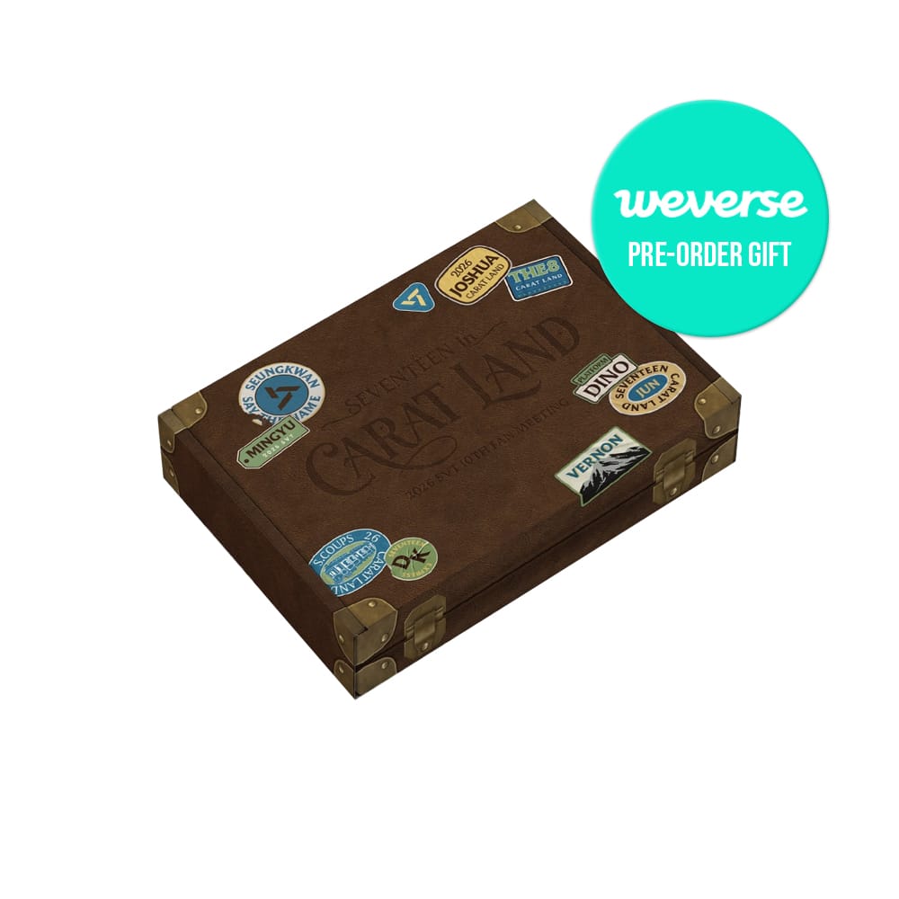 SEVENTEEN MD / GOODS WEVERSE SEVENTEEN - 2026 SVT 10TH FAN MEETING [SEVENTEEN IN CARAT LAND] MEMORY BOOK+
