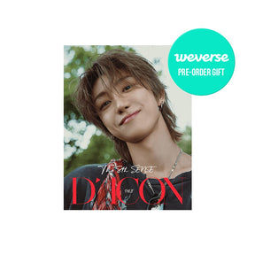SEVENTEEN PHOTOBOOK WEVERSE SEVENTEEN THE8 - DICON VOLUME No. 36 THE 8 : THE 8TH SENSE (B-type)