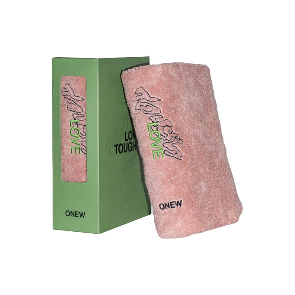 SHINee ALBUM NO GIFT / PINK SHINEE ONEW - 5TH EP TOUGH LOVE (TOWEL BOOK Ver.)