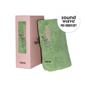 SHINee ALBUM SOUNDWAVE / GREEN SHINEE ONEW - 5TH EP TOUGH LOVE (TOWEL BOOK Ver.)