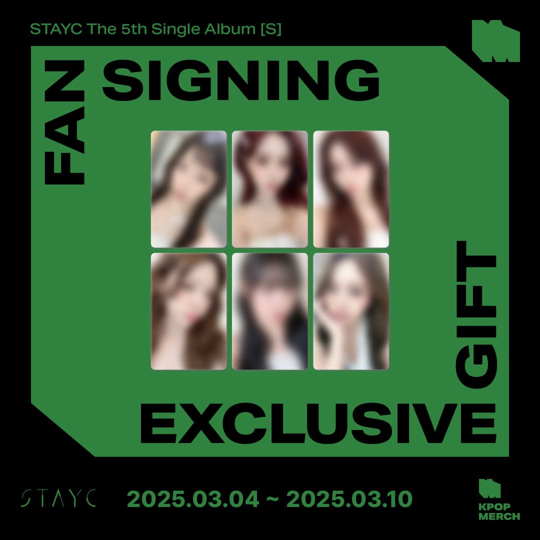 STAYC ALBUM [Fan Signing EVENT] STAYC - The 5th Single Album [S] (PLVE Ver.)