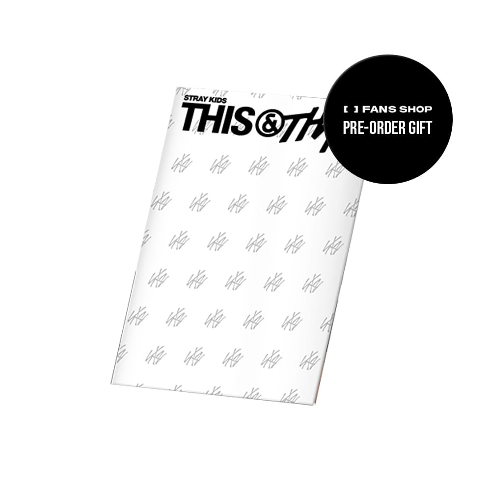 Stray Kids ALBUM FANS SHOP / 1 RANDOM Stray Kids - 10th Mini Album THIS & THAT [ & VER. ]
