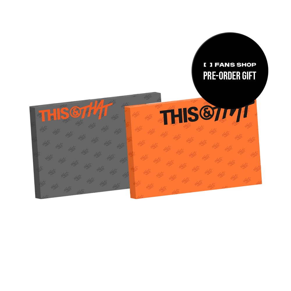 Stray Kids ALBUM FANS SHOP / THIS Stray Kids - 10th Mini Album THIS & THAT