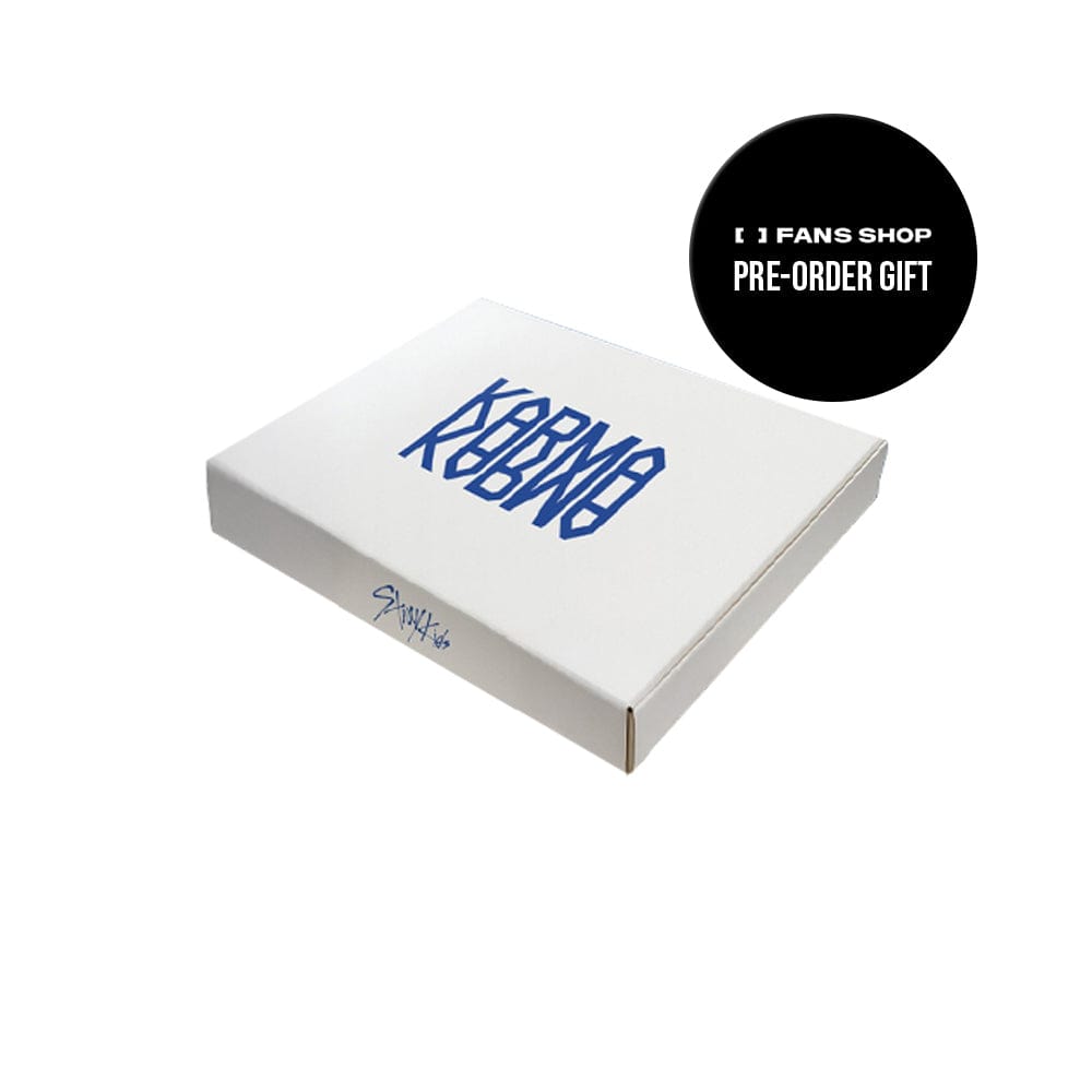 Stray Kids ALBUM HOORAY / FANSSHOP [Pre-Listening Ceremony GIFT] Stray Kids - The 4th Album KARMA