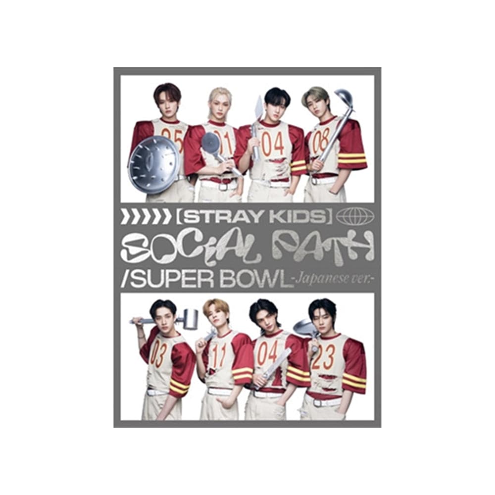 Stray Kids ALBUM Limited B (CD + Limited Zine) Stray Kids - Japanese Album SOCIAL PATH / SUPER BOWL