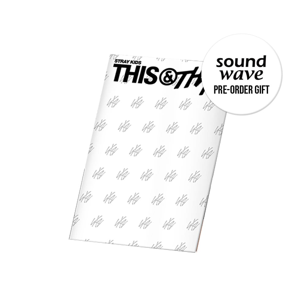 Stray Kids ALBUM SOUNDWAVE / 1 RANDOM Stray Kids - 10th Mini Album THIS & THAT [ & VER. ]