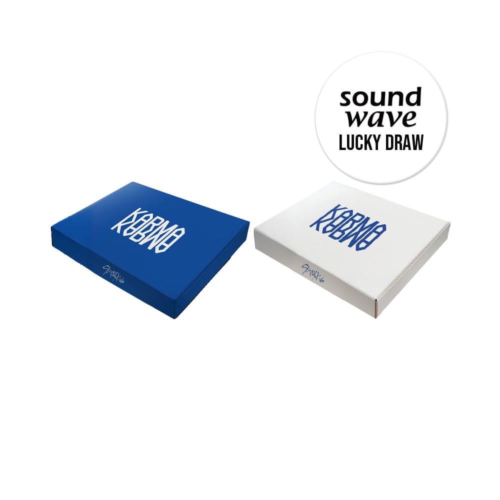 Stray Kids ALBUM SoundWave Lucky Draw / SET (C+H) [ Lucky Draw Event ] Stray Kids - The 4th Album KARMA