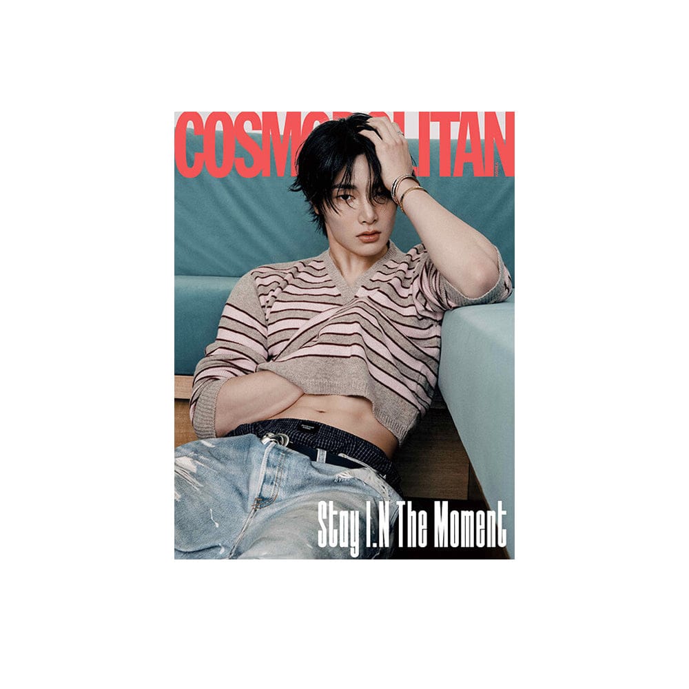 Stray Kids Magazine A version Stray Kids I.N - COSMOPOLITAN Magazine Cover (Dec 2025)