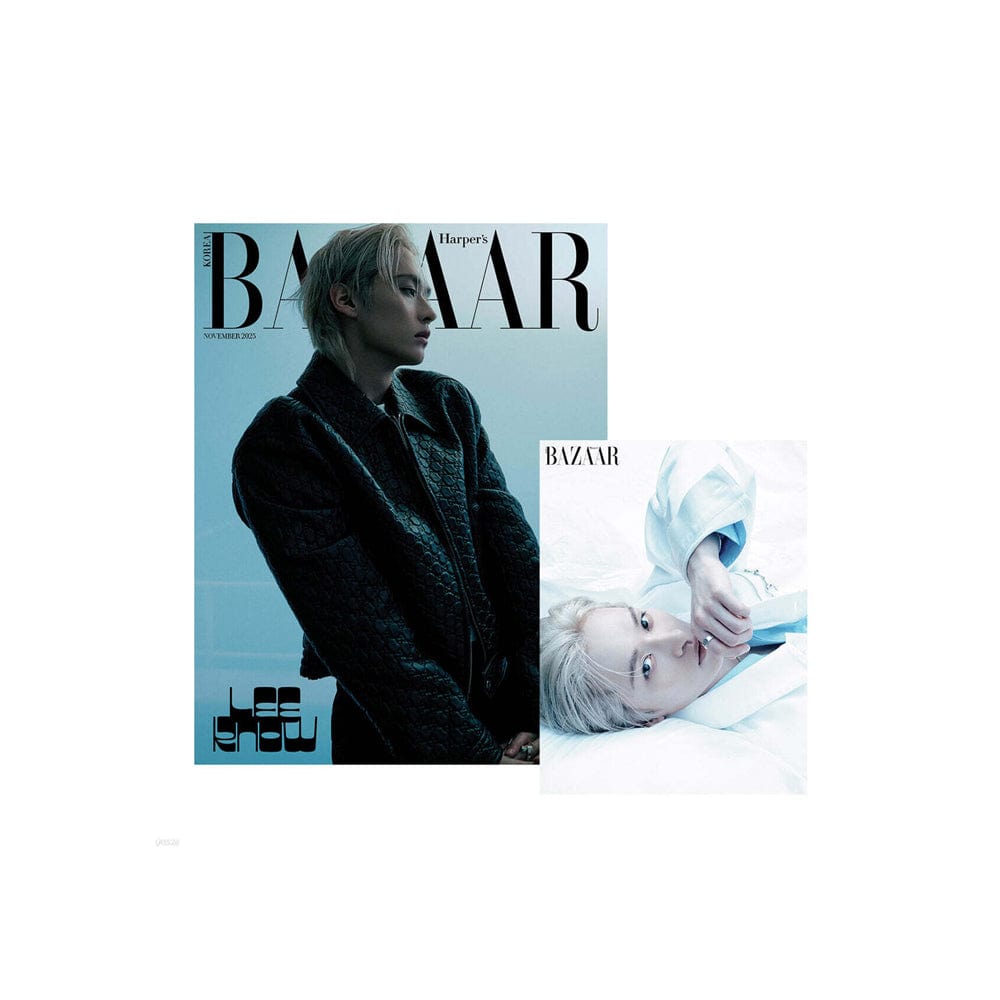 Stray Kids Magazine A version StrayKids Lee Know - HARPERS BAZAAR Magazine Cover (Nov 2025)