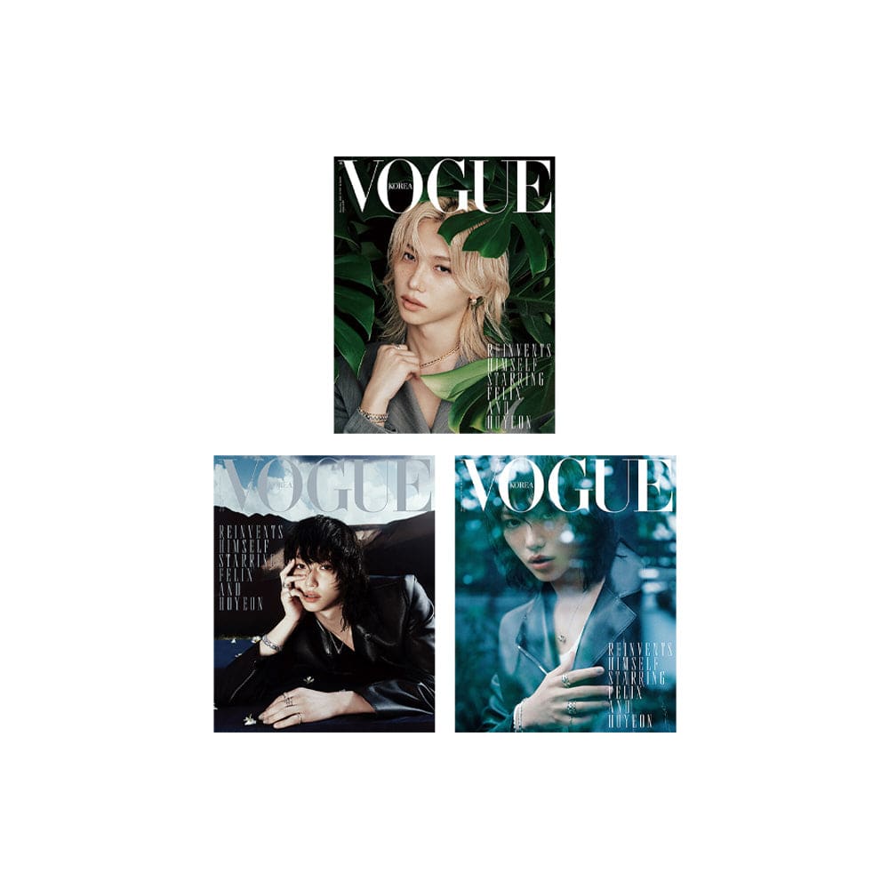 Stray Kids Magazine Set (All 4 Covers) Stray Kids Felix - VOGUE Magazine Special Cover (Dec 2025)