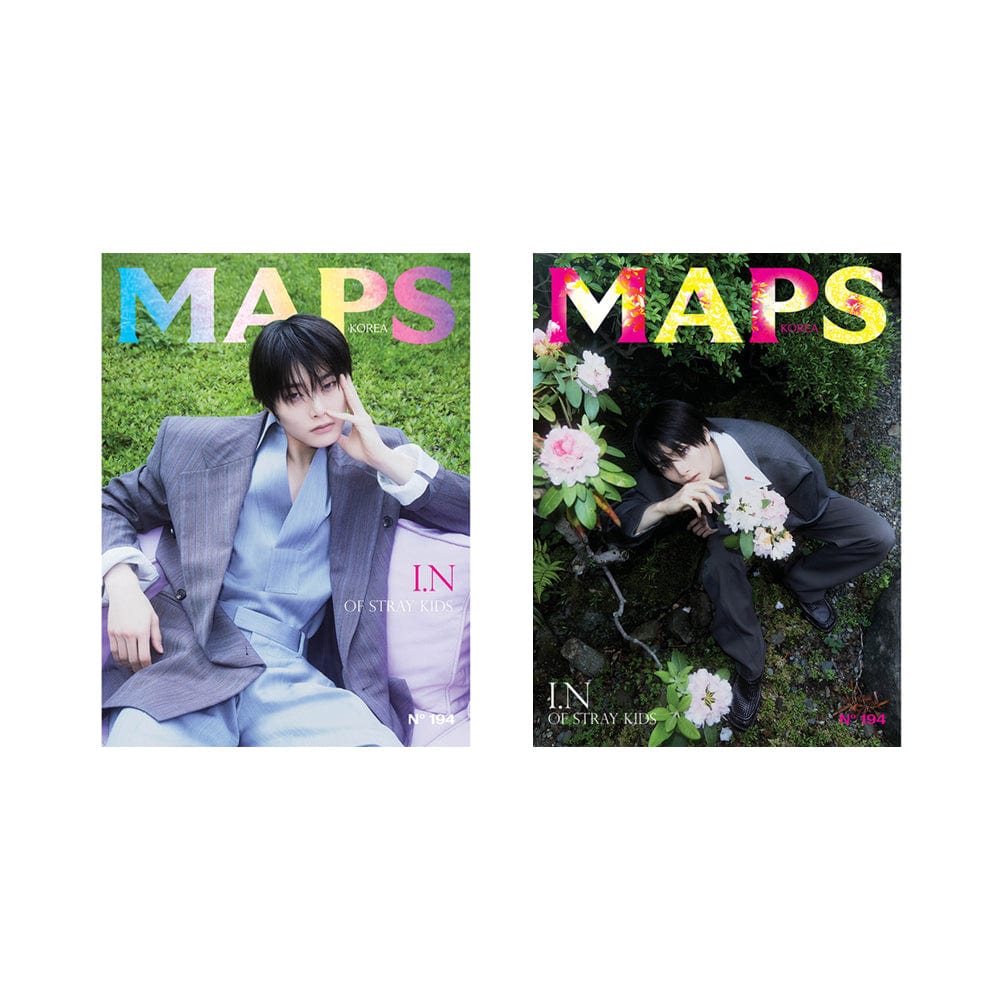 Stray Kids Magazine SET（B+C） I.N - MAPs Magazine Cover (Jun 2025)
