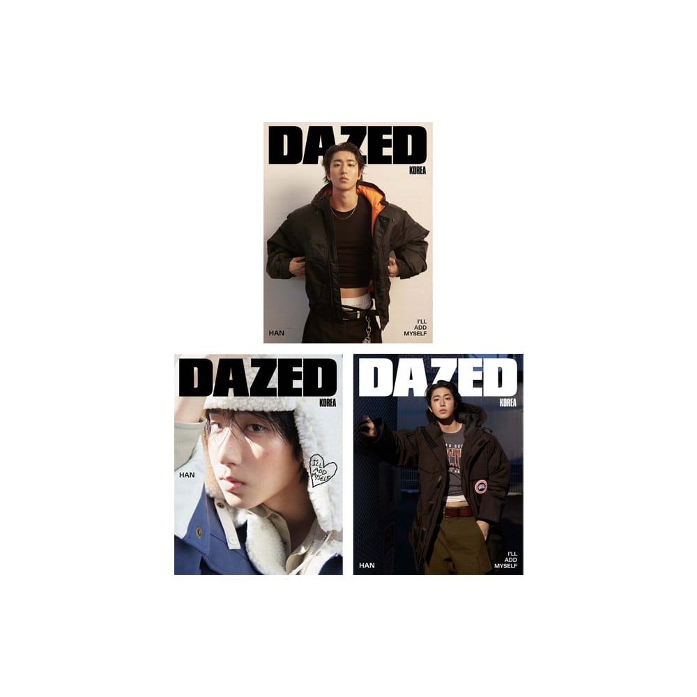 Stray Kids Magazine Stray Kids HAN - Dazed & Confused Magazine WINTER Edition 2026