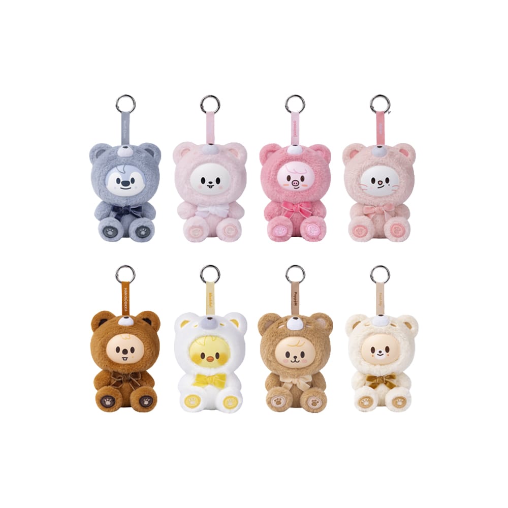Stray Kids MD / GOODS 1 RANDOM Stray Kids - SKZOO SECRET KEYRING TOY Ver. SKZOO EVERYWHERE ALL AROUND THE WORLD POP UP MERCH