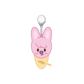 Stray Kids MD / GOODS DWAEKKI Stray Kids - PLUSH KEYRING ICECREAM Ver. [ THIS & THAT POP UP STORE MD ]