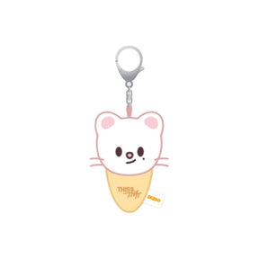 Stray Kids MD / GOODS Jiniret Stray Kids - PLUSH KEYRING ICECREAM Ver. [ THIS & THAT POP UP STORE MD ]