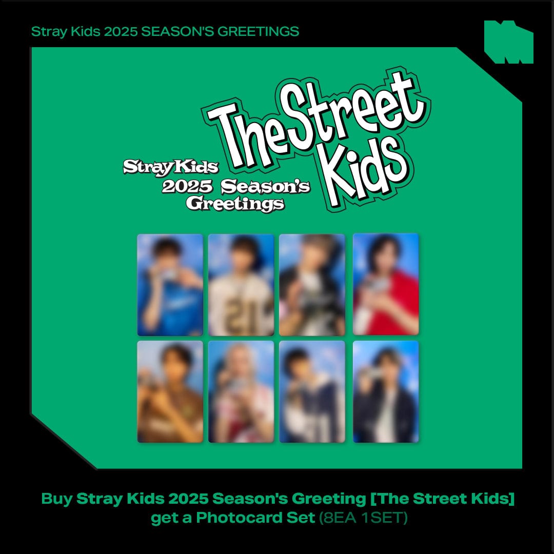 Stray Kids MD / GOODS [+KPOPMERCH POB] Stray Kids - 2025 Season’s Greetings [The Street Kids]