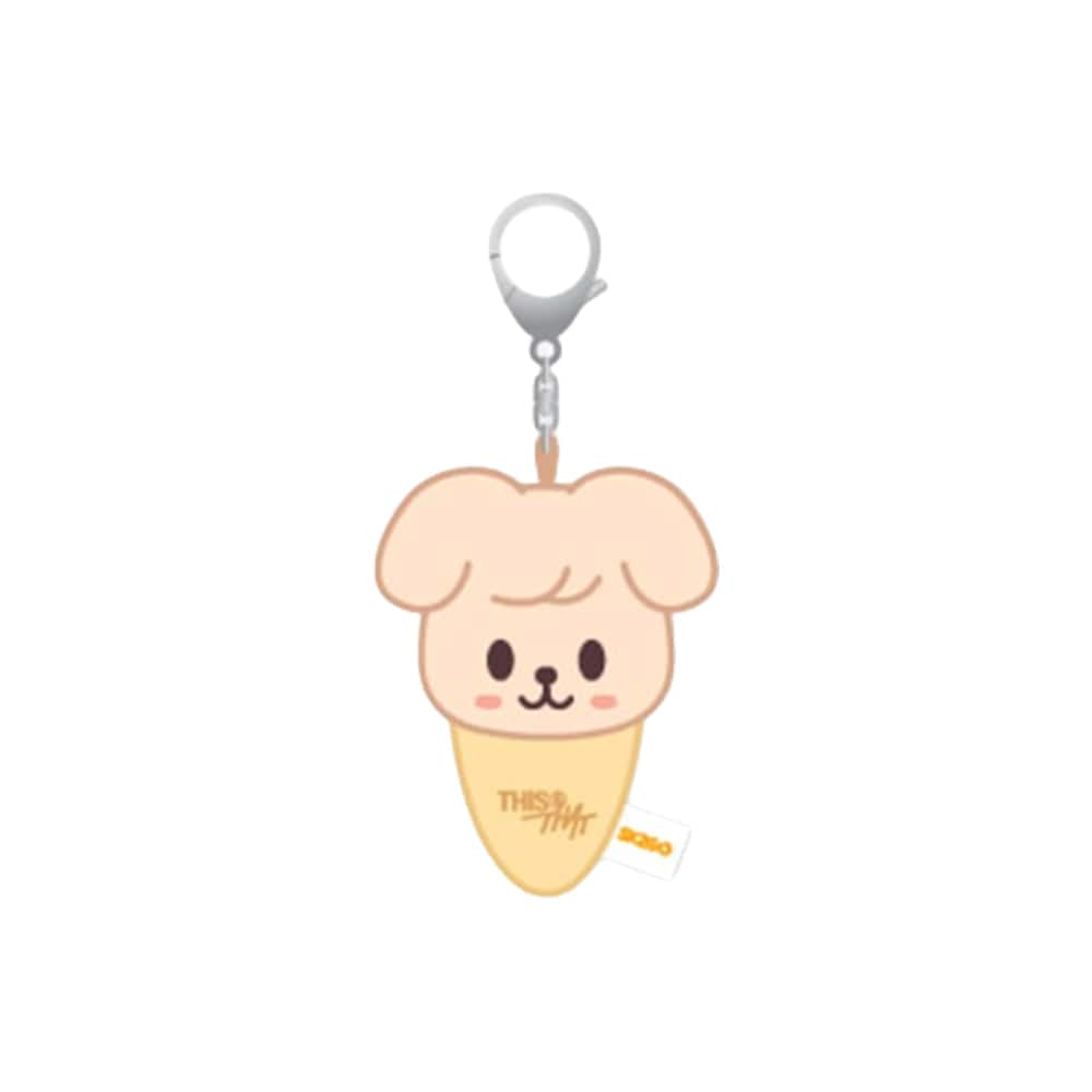 Stray Kids MD / GOODS PuppyM Stray Kids - PLUSH KEYRING ICECREAM Ver. [ THIS & THAT POP UP STORE MD ]