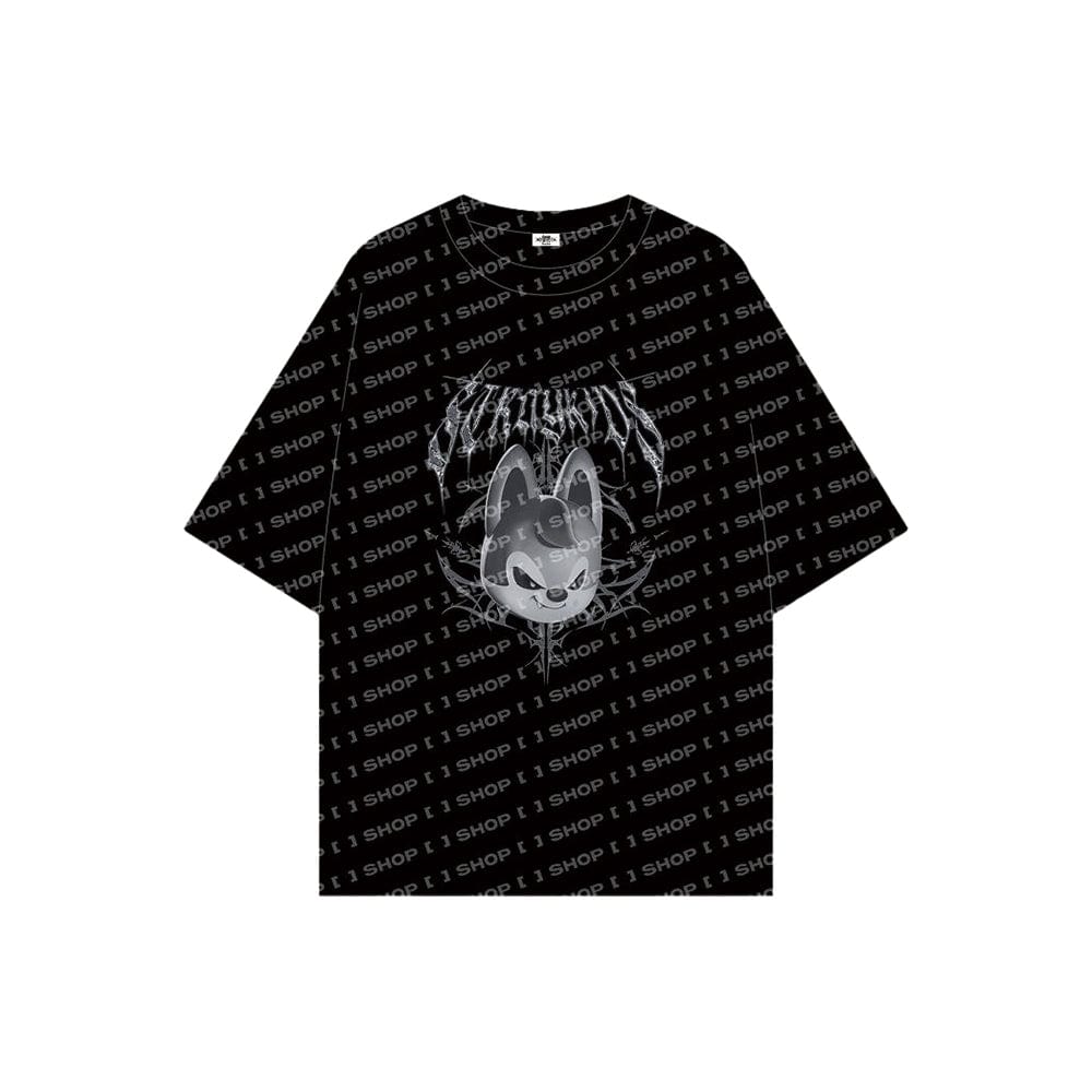 Stray Kids MD / GOODS Stray Kids - EVIL SKZOO T-SHIRT  World Tour 'dominATE' - WOLF CHAN