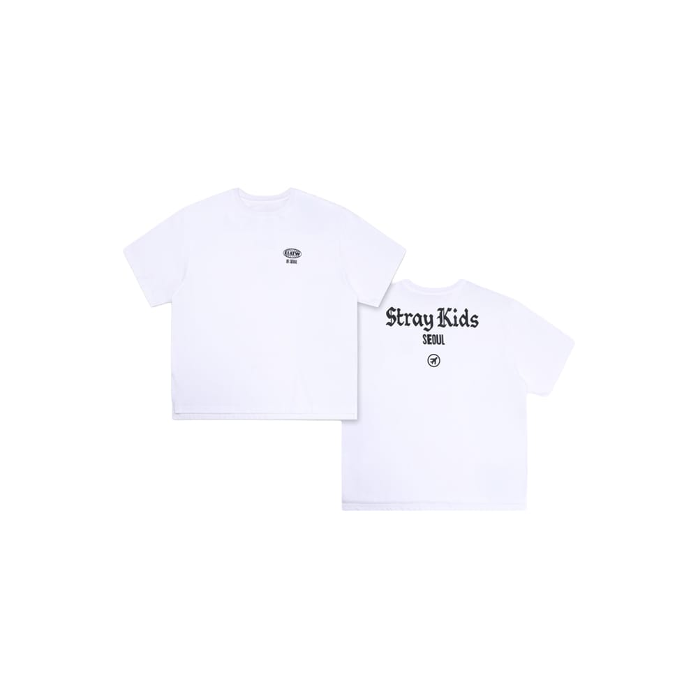 Stray Kids MD / GOODS Stray Kids - T-SHIRT SEOUL Ver. SKZOO EVERYWHERE ALL AROUND THE WORLD POP UP MERCH