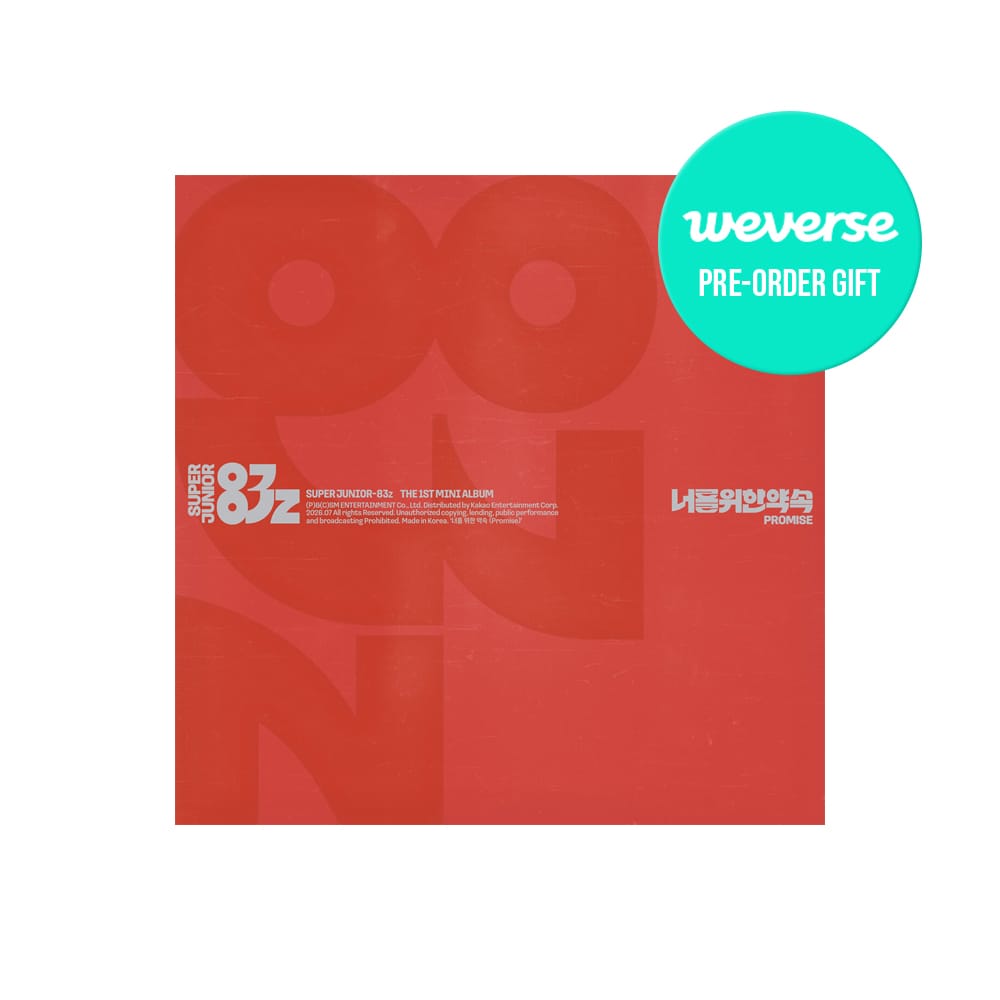 SUPER JUNIOR ALBUM WEVERSE POB SUPER JUNIOR-83z  -  The 1st Mini Album PROMISE ( Photobook Ver. )
