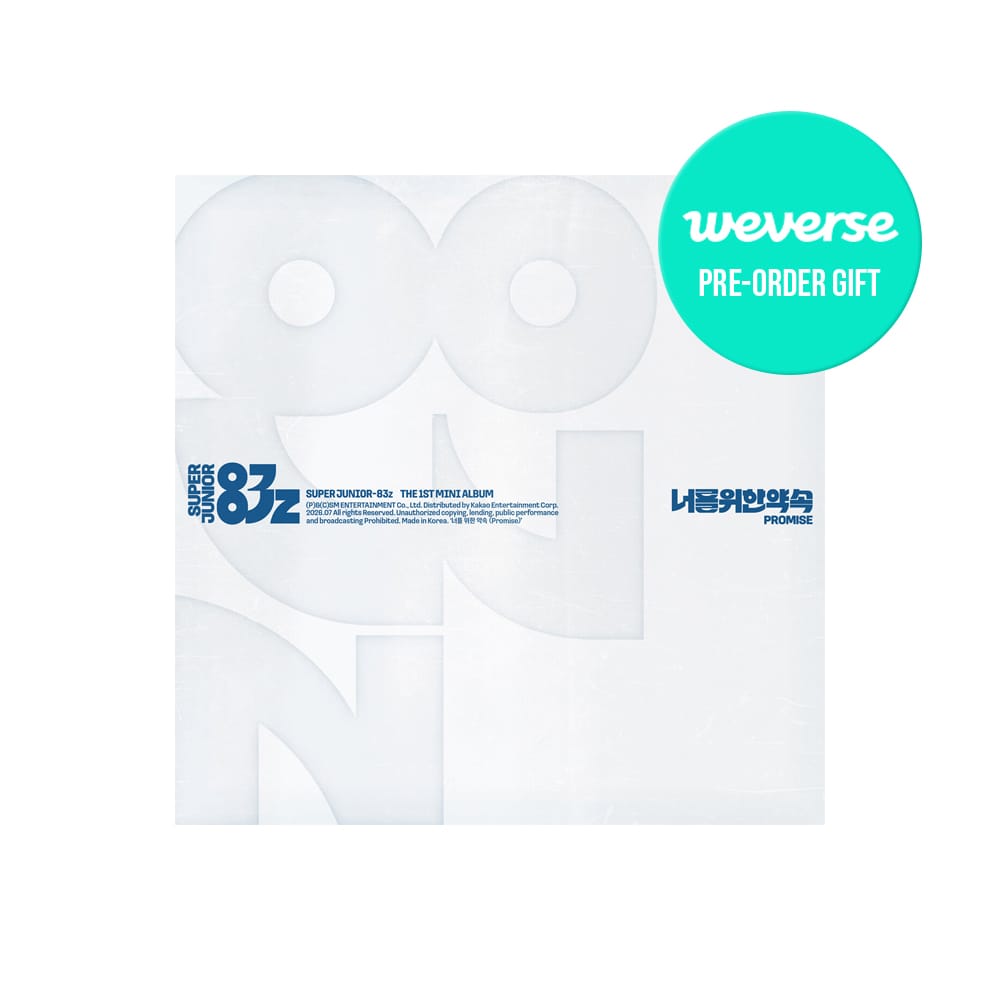 SUPER JUNIOR ALBUM WEVERSE SUPER JUNIOR-83z - The 1st Mini Album PROMISE ( Cassette Tape Ver. )