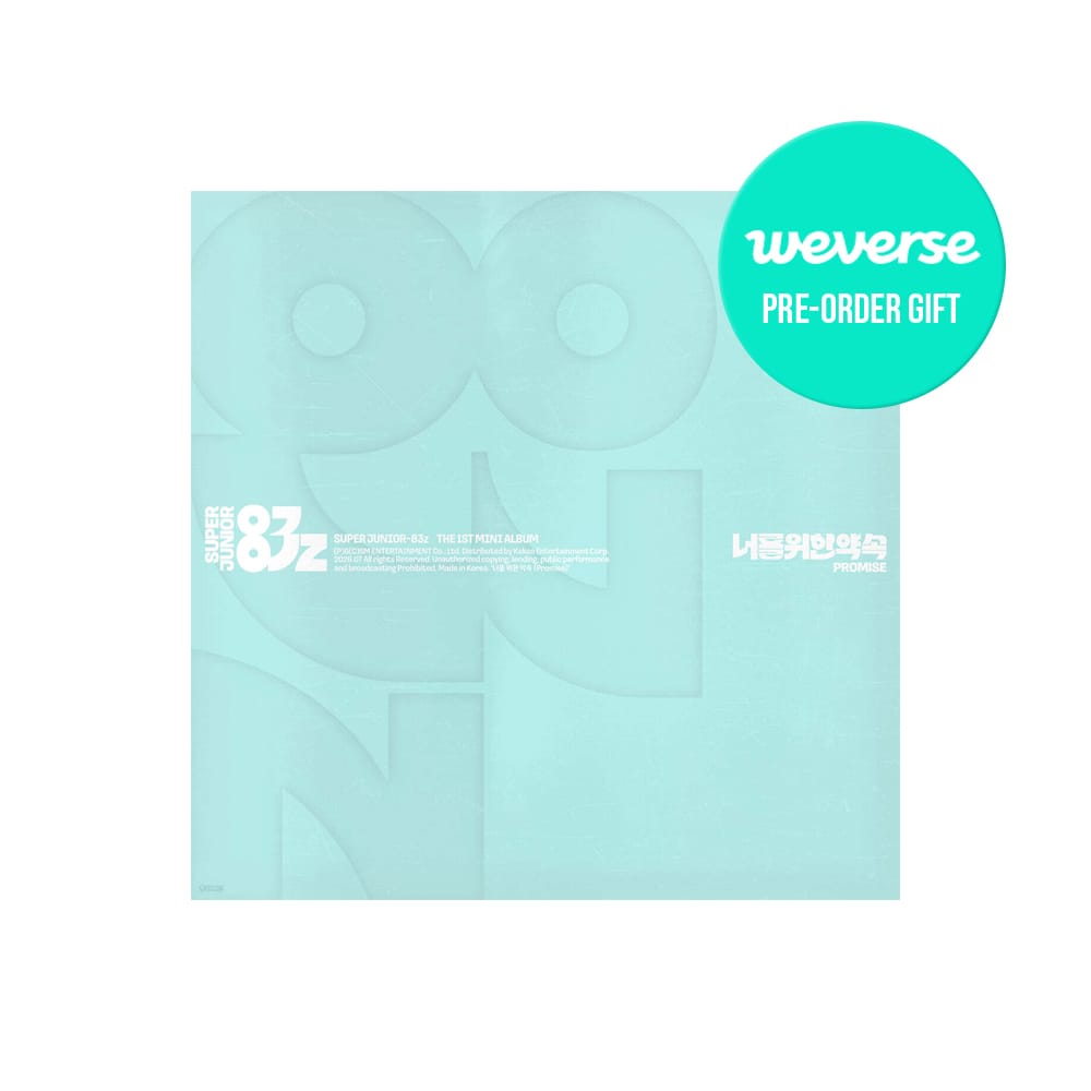 SUPER JUNIOR ALBUM WEVERSE SUPER JUNIOR-83z  -  The 1st Mini Album PROMISE ( Poster Ver. )