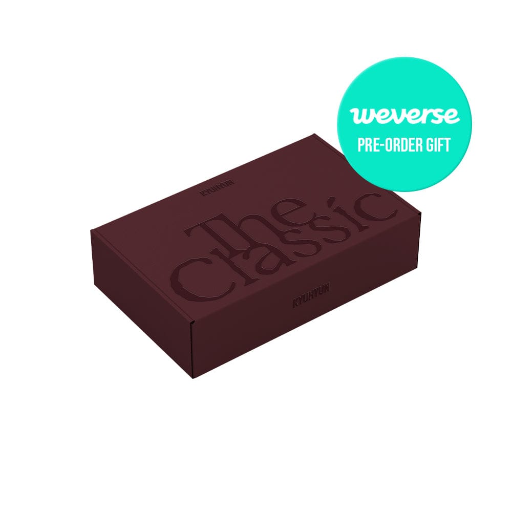 SUPER JUNIOR ALBUM WEVERSE SUPERJUNIOR KYUHYUN - EP Album [ THE CLASSIC ] (FILM-MOUNT KEYRING VER.)