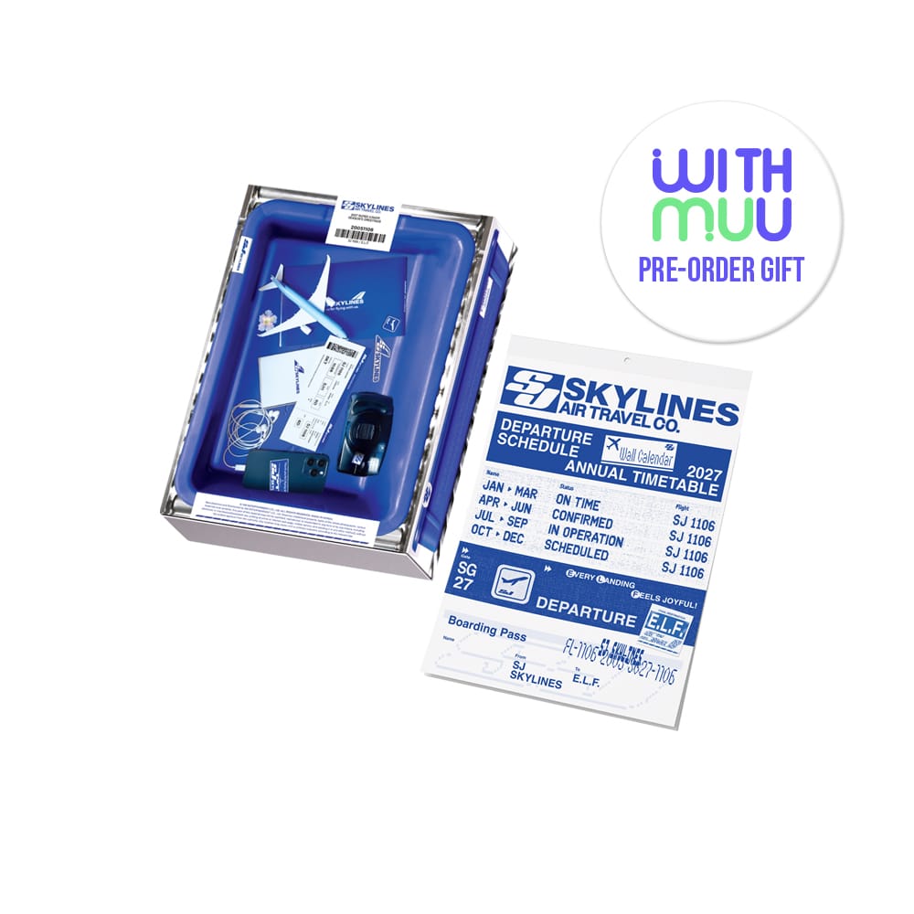 SUPER JUNIOR MD / GOODS WITHMUU / SEASONS GREETING ONLY SUPER JUNIOR - 2027 SEASON'S GREETINGS [ SKYLINES AIR TRAVEL CO. ]