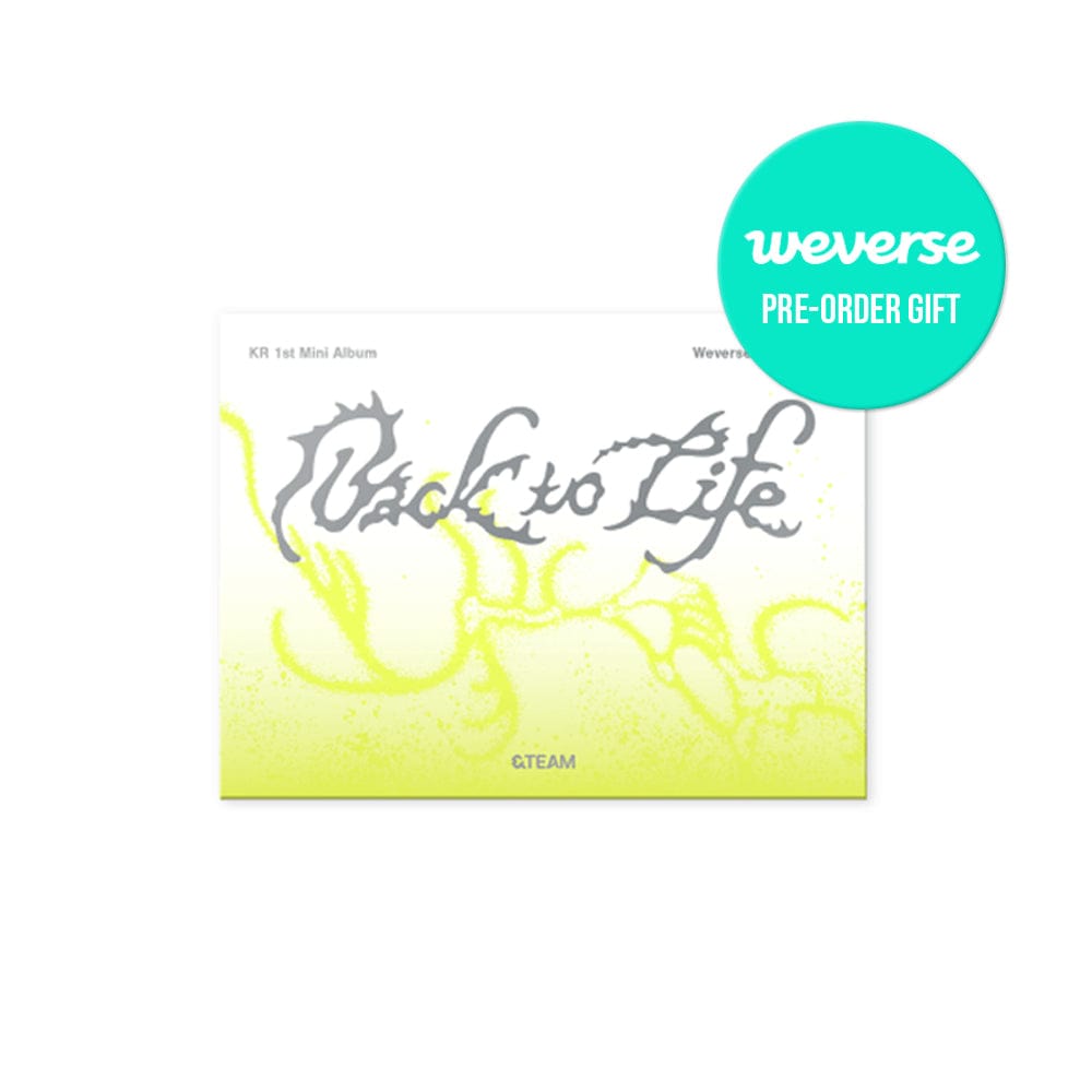 &Team ALBUM &TEAM - KR 1st Mini Album Back to Life (Weverse Albums ver.)