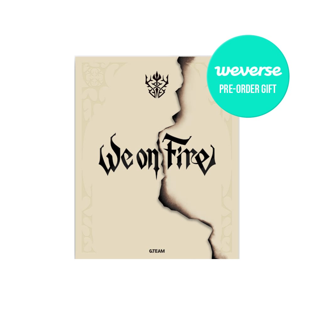 &Team ALBUM WEVERSE &TEAM - 3rd EP We on Fire (LIMITED EDITION)