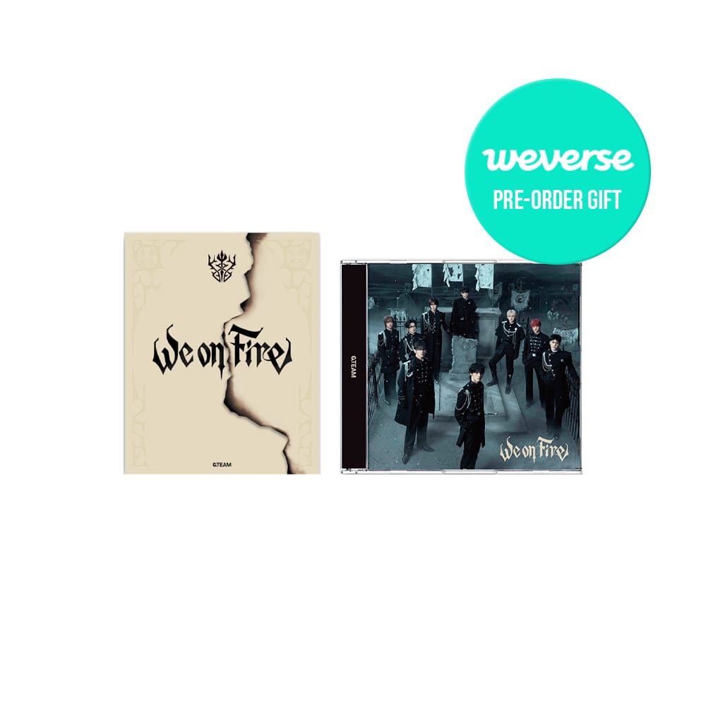 &Team ALBUM WEVERSE &TEAM - 3rd EP We on Fire LIMITED EDITION + STANDARD EDITION (SET)