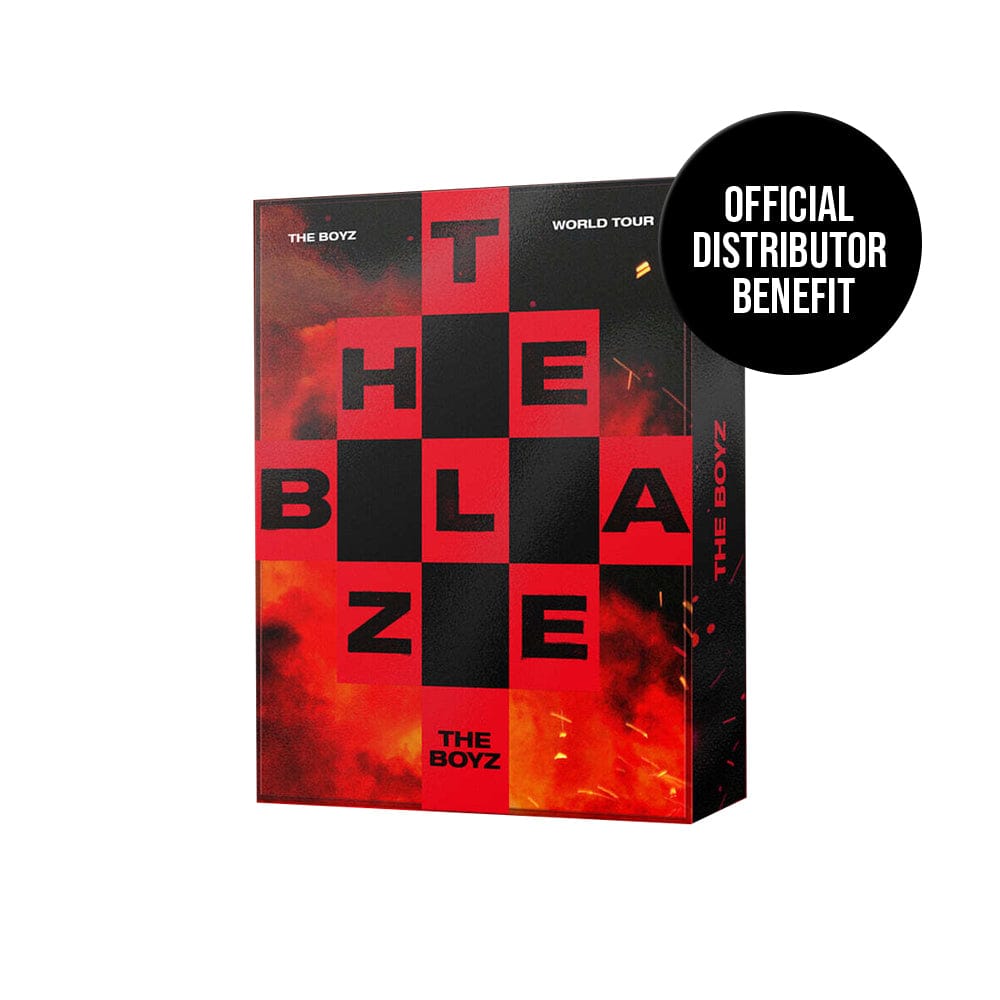 THE BOYZ DVD / BLU-RAY RETAILER GIFT THE BOYZ - THE BLAZE WORLD TOUR in SEOUL