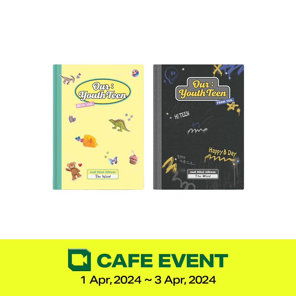 The Wind ALBUM (Cafe EVENT) The Wind - 2nd Mini Album 'Our : YouthTeen'