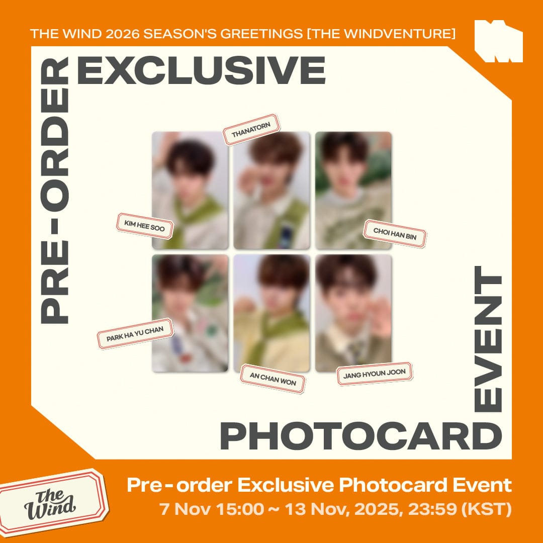 The Wind ALBUM (+KPOPMERCH Exclusive Photocard) THE WIND - 2026 Season's Greeting [THE WINDVEWNTURE]
