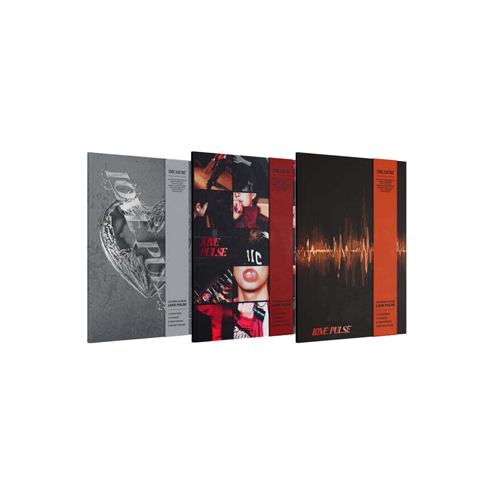 TREASURE ALBUM TREASURE - 3rd Mini Album LOVE PULSE (SET)