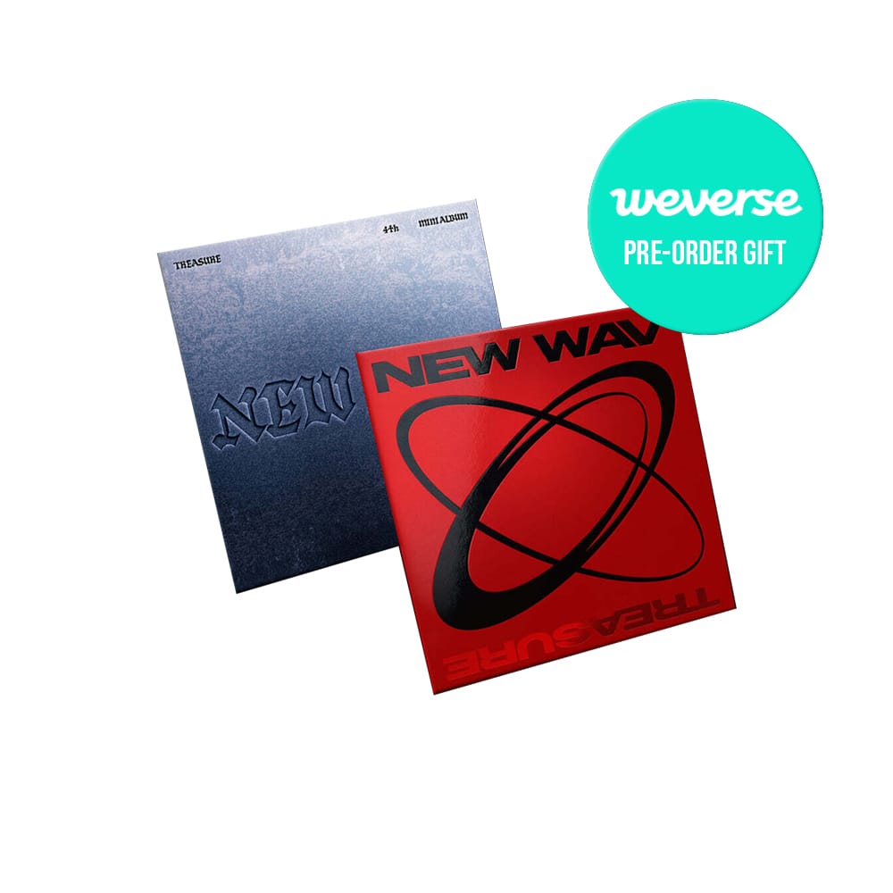 TREASURE ALBUM WEVERSE / SET TREASURE - 4th Mini Album NEW WAV
