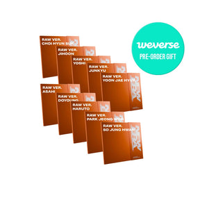 TREASURE ALBUM WEVERSE / SET TREASURE - 4th Mini Album NEW WAV (RAW VER.)