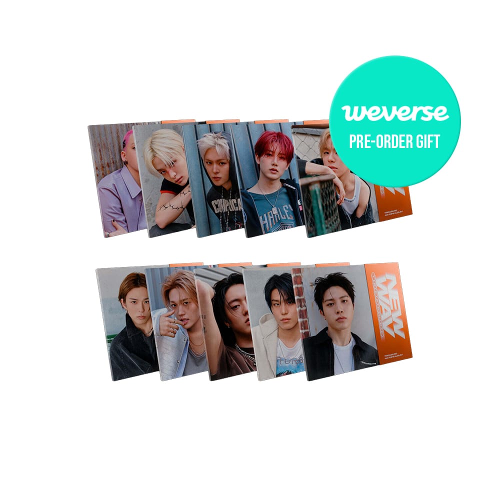TREASURE ALBUM WEVERSE / SET TREASURE - 4th Mini Album NEW WAV (RAW VER.)