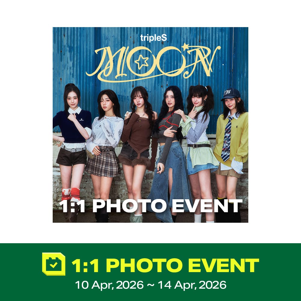 tripleS moon MD / GOODS [1:1 PHOTO EVENT] tripleS moon - Digital Objekt Binary02 Double Class 354Z