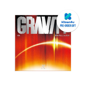 TVXQ! ALBUM KTOWN4U KIM JUN SU - 5th Full Album GRAVITY ( Orbit Ver. )