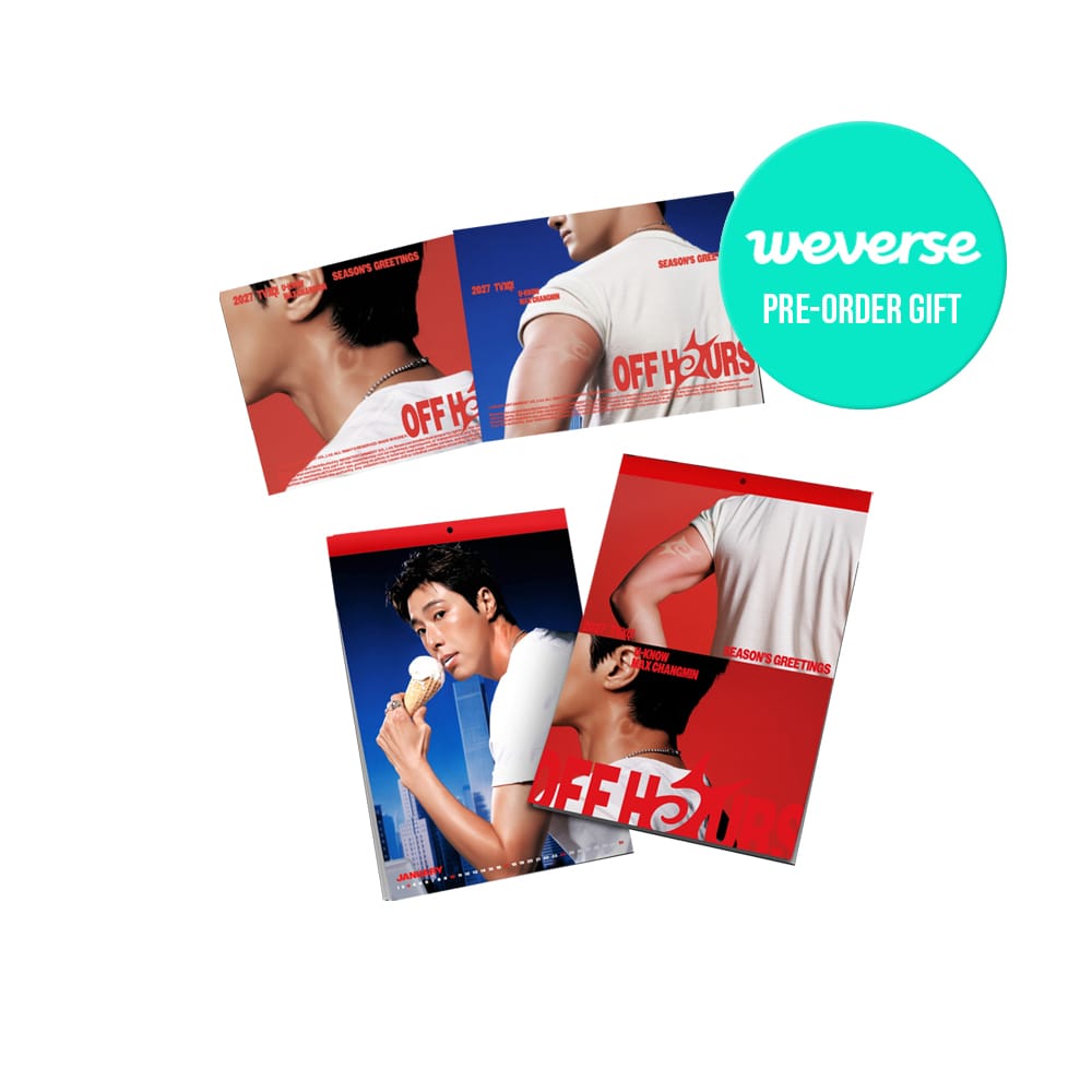 TVXQ! MD / GOODS WEVERSE / SEASONS GREETING ONLY TVXQ - 2027 SEASON'S GREETINGS [ OFF HOURS ]